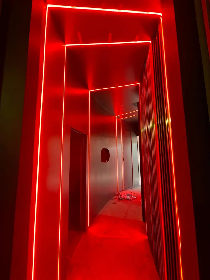 Outdoor patio lighting